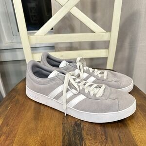 Adidas‎ VL Court 3.0 Sneakers Gray White Gum Size 13M